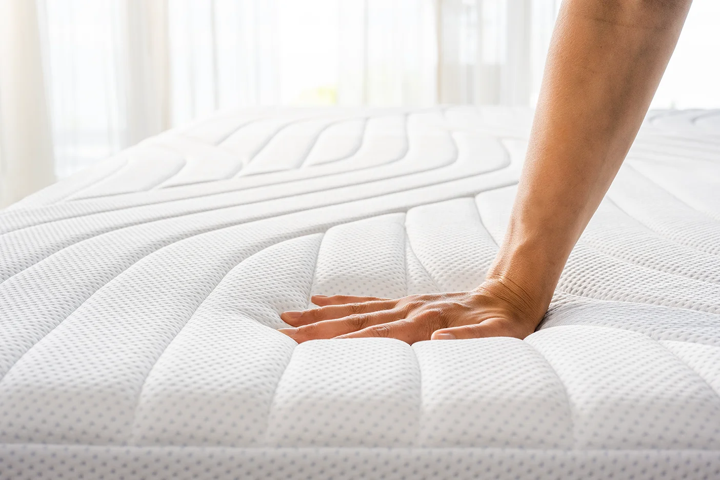 Superfície CoolQuilt fresca ao toque