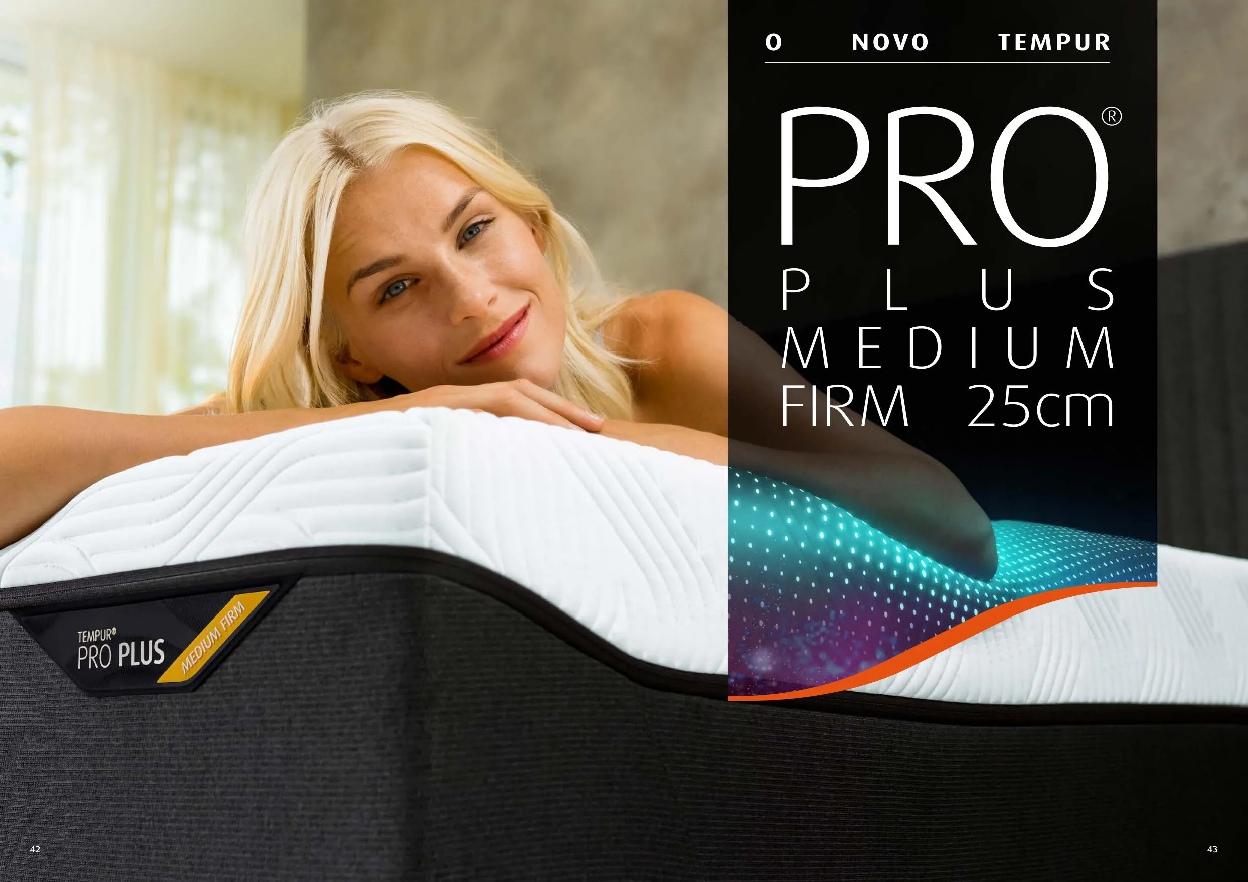TEMPUR PRO Plus Medium Firm 25cm